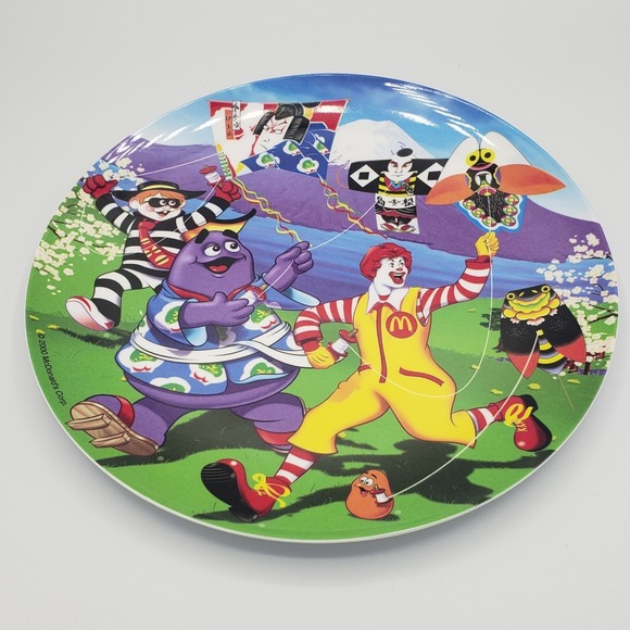 McDonald's Around The World Plates Lot Of 4 UK, Canada, Paris, Japan - Picture 2 of 9